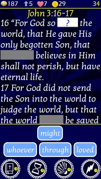 Schermata Play The Bible Word Match 1