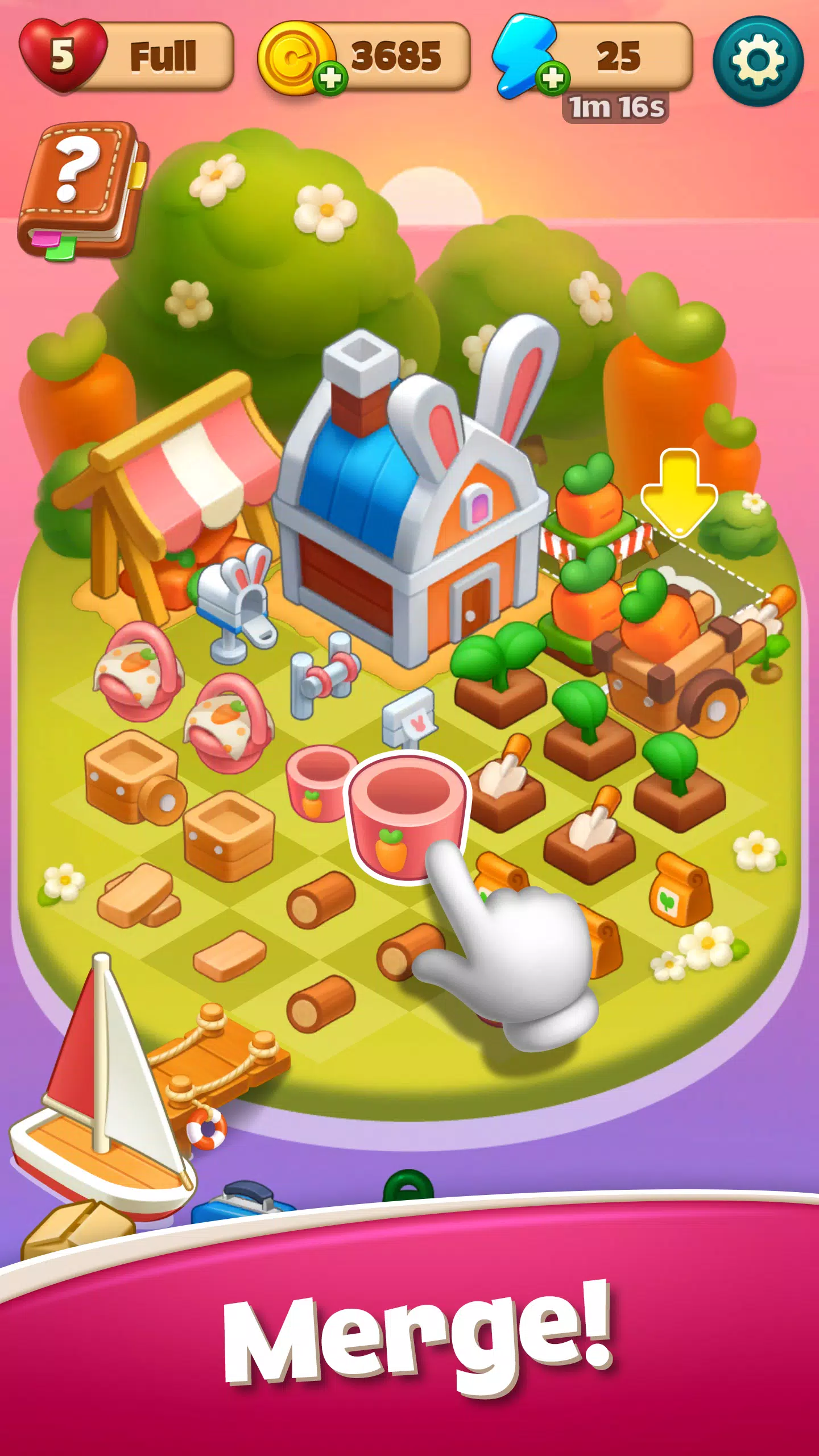 Merge & Blast: Dream Island ภาพหน้าจอ 0