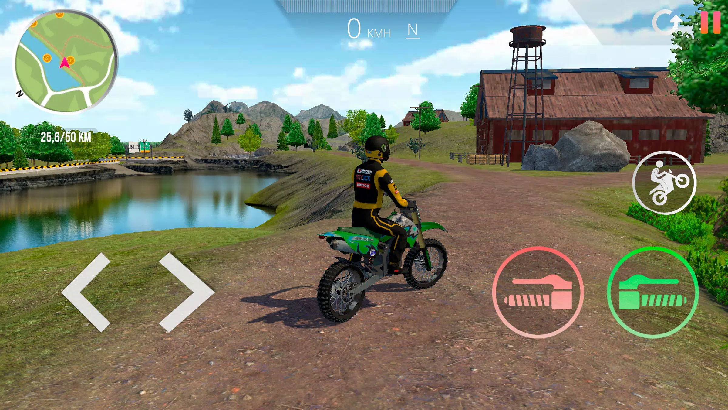 Motorcycle Real Simulator ဖန်သားပြင်ဓာတ်ပုံ 2