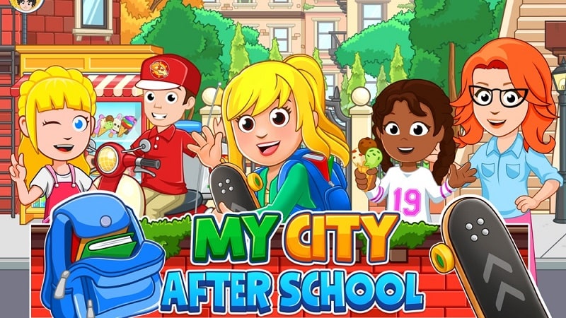 My City : Depois da escola Captura de tela 1