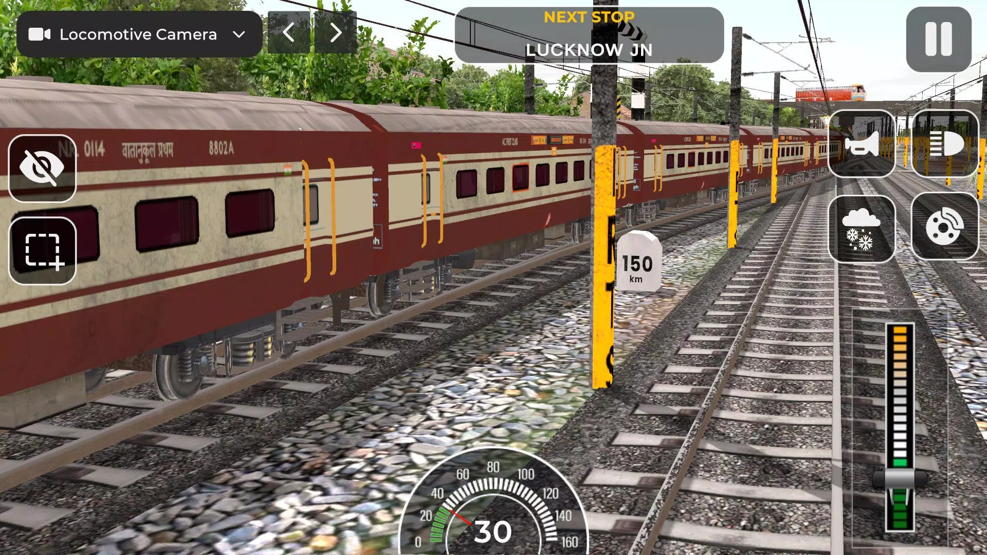 Indian Railway Train Simulator Capture d'écran 2