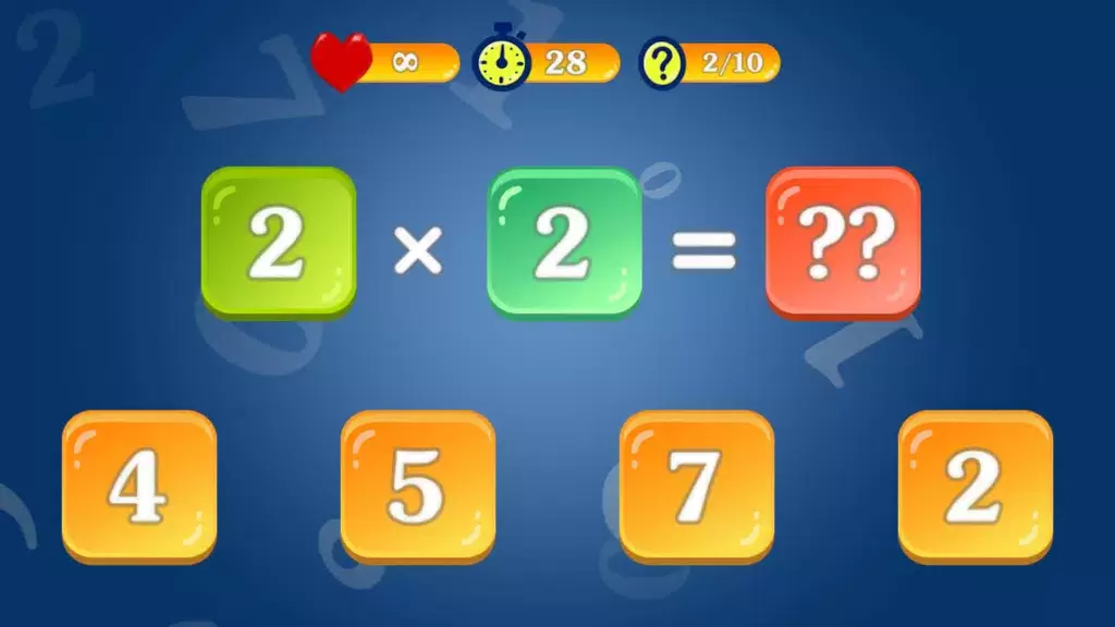 Multiply & Division (2х2) Screenshot 0