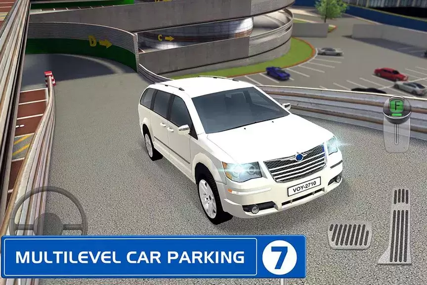 Multi Level 7 Car Parking Sim ဖန်သားပြင်ဓာတ်ပုံ 0