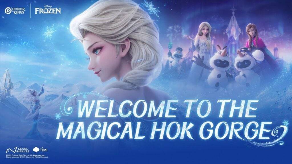 Honor of Kings x Disney Frozen Crossover'da Büyülü HOK Boğazı'na dalın!