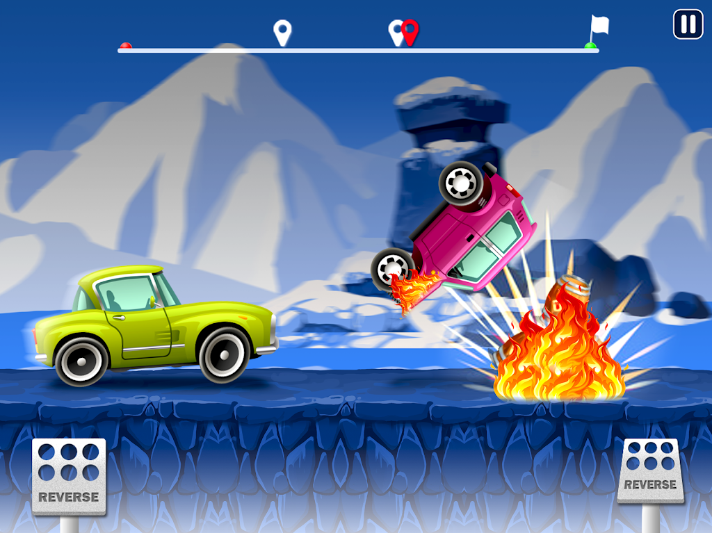 Hill Climb Car Racer-Car Game Screenshot 3