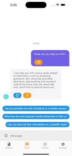 Chatty – AI assistant Captura de tela 0