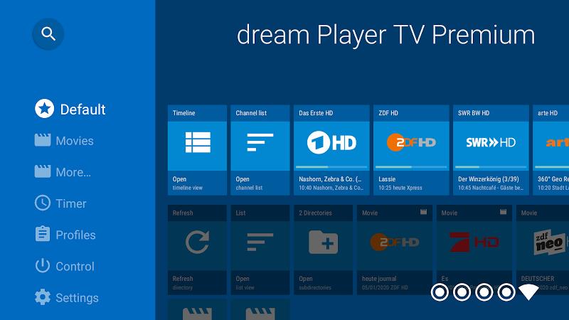 dream Player for Android TV スクリーンショット 1