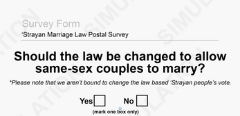 Australian Same Sex Marriage Voting Simulator Screenshot 2