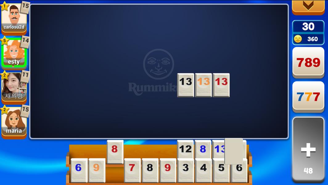 Rummikub ภาพหน้าจอ 1