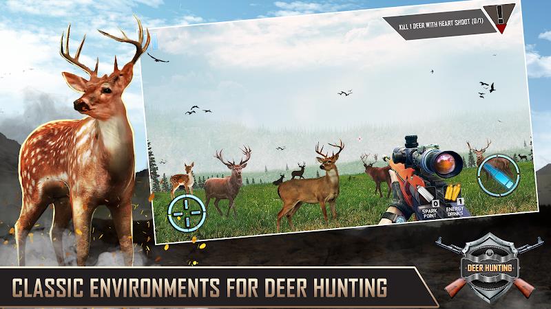 Deer Hunting Simulator Games Ảnh chụp màn hình 2