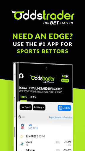 OddsTrader: Sports Betting स्क्रीनशॉट 0