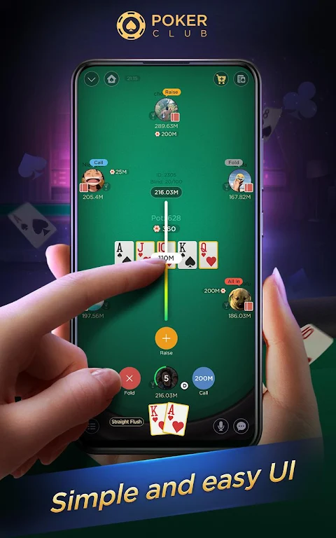 Poker Club - Private Texas with real friends स्क्रीनशॉट 0
