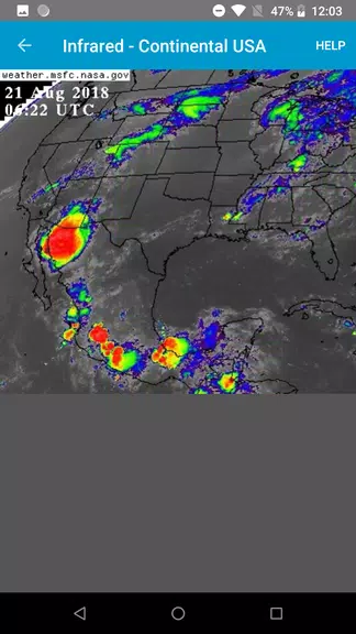 Simple Satellite Weather Loops 스크린샷 2