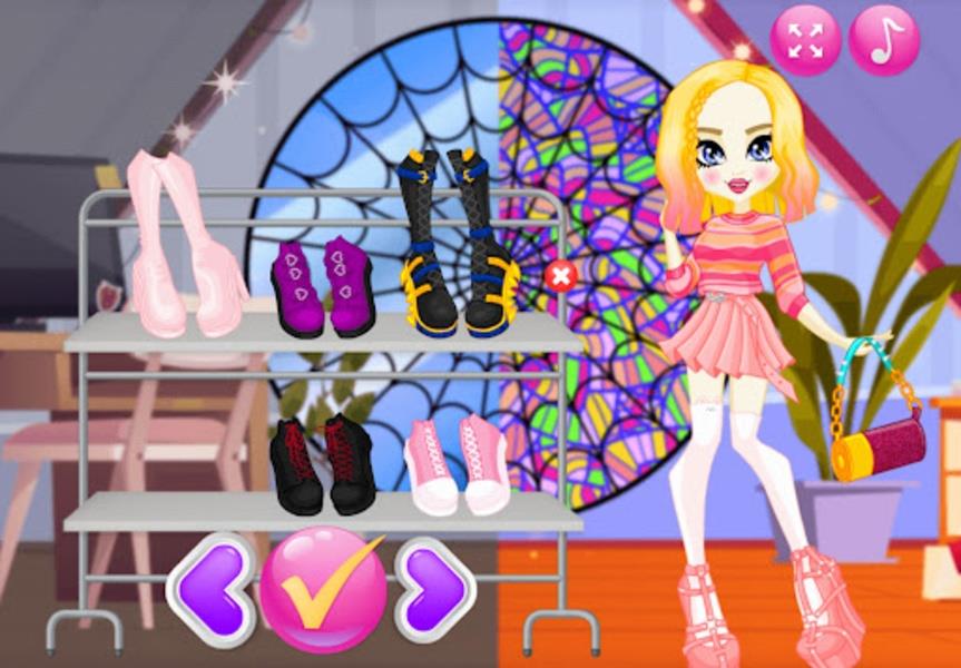 Wednesday Dress Up: Girl Games 스크린샷 1