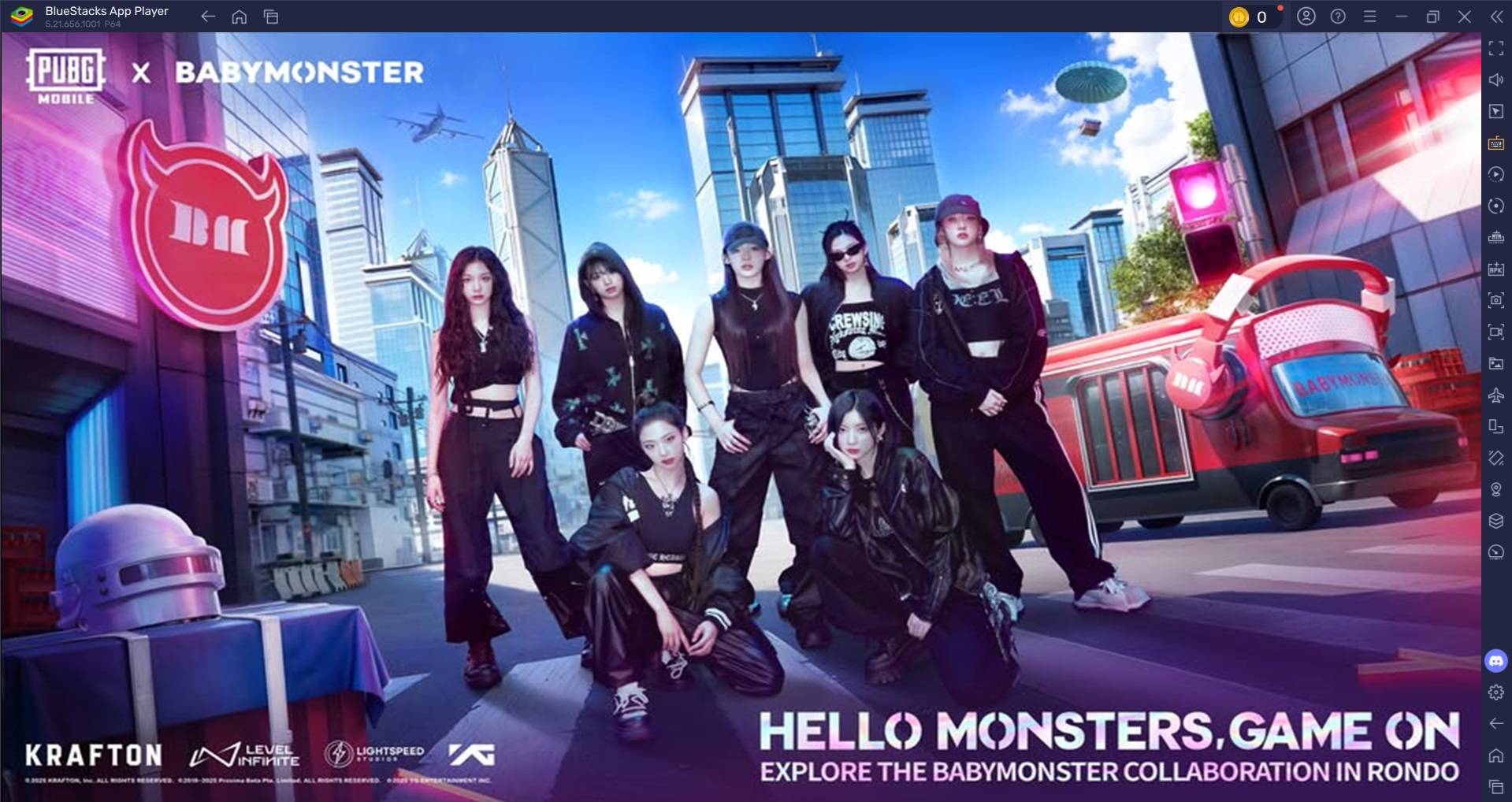 PUBG移动团队与Babymonster：独家奖励揭示