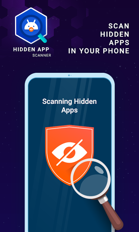 Hidden Apps Scanner Ảnh chụp màn hình 1