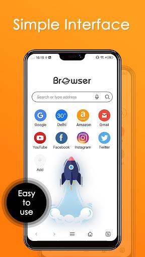 Browser King: Secure Browser, Fastest Web Browser স্ক্রিনশট 0