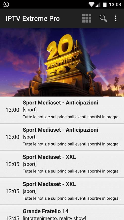 IPTV Extreme Pro Zrzut ekranu 3