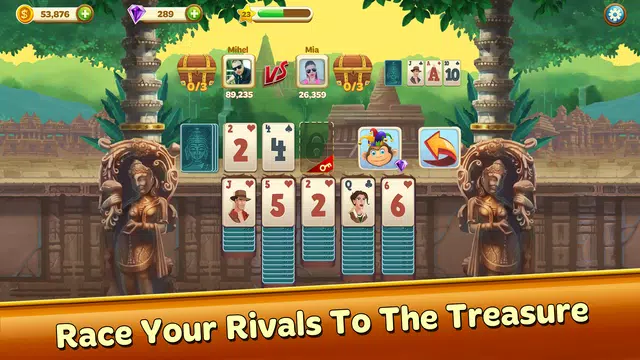 Solitaire Treasure Hunt स्क्रीनशॉट 3