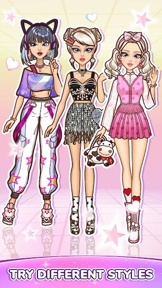 DIY Paper Doll Dress Up Mod ภาพหน้าจอ 3