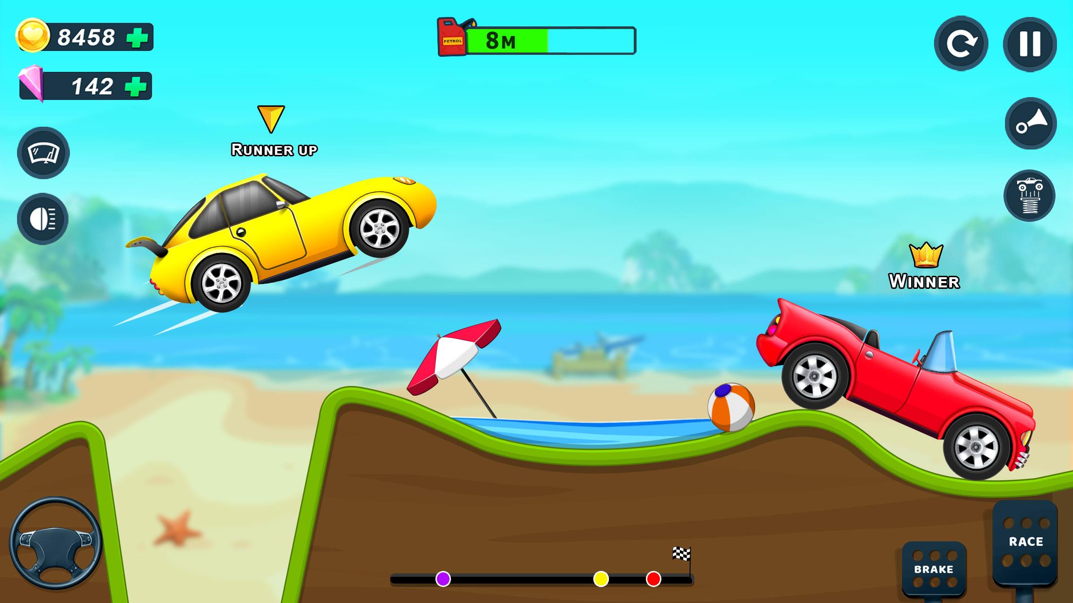 Hill Racing Car Game For Boys Screenshot 1