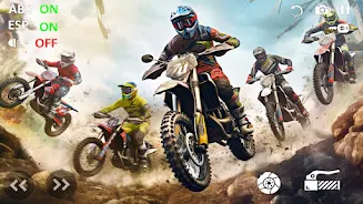 Motocross Beach Bike Games 3D Скриншот 0