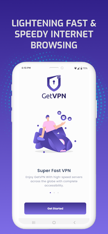 Fast VPN - GETVPN ဖန်သားပြင်ဓာတ်ပုံ 1