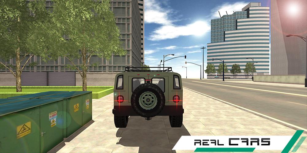 Hummer Drift Car Simulator Schermafbeelding 3