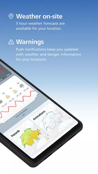 Schermata MeteoSwiss 1