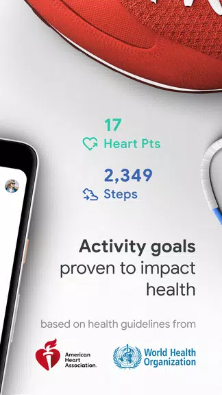 Google Fit: アクティビティ記録 スクリーンショット 1