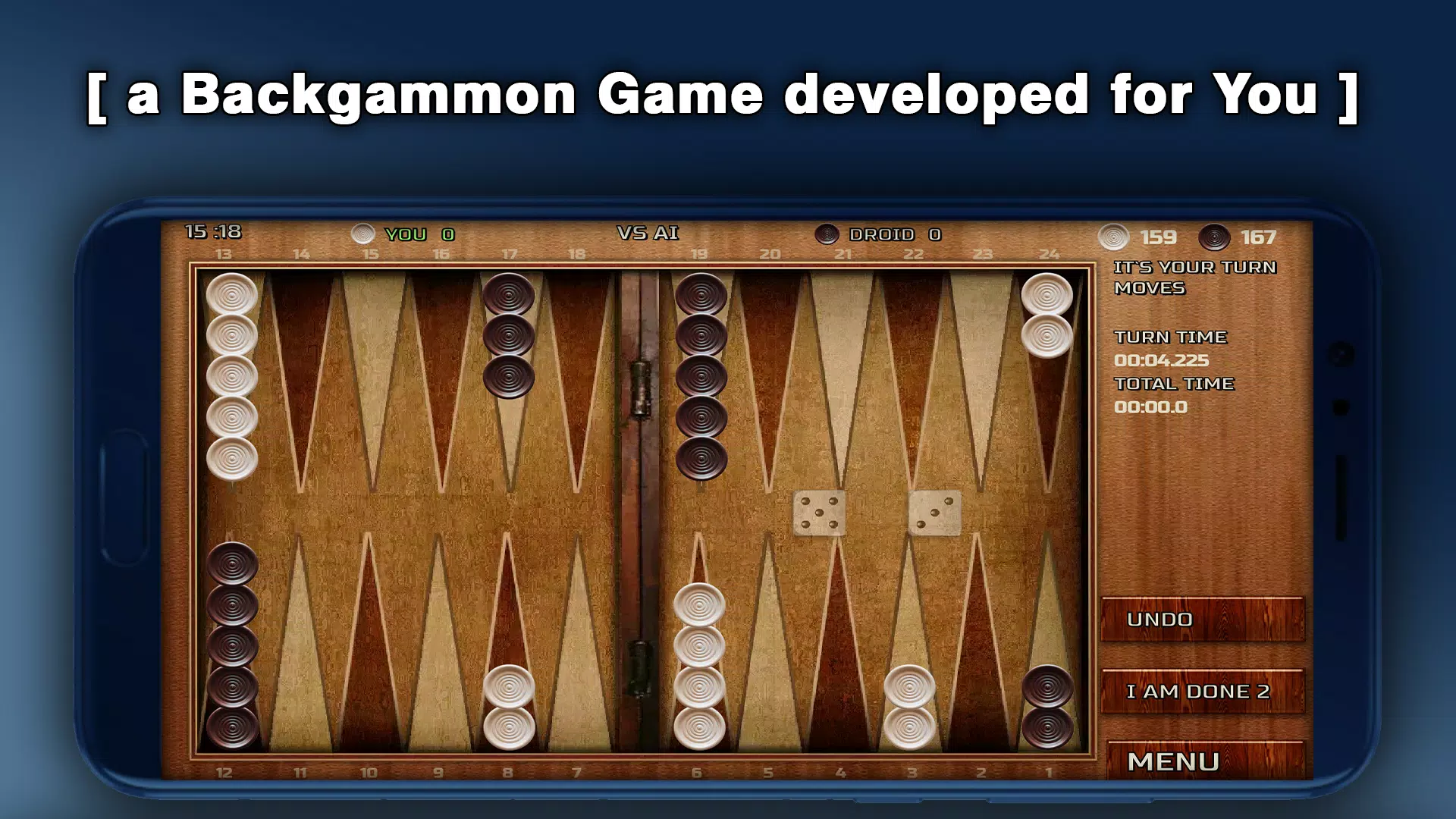 Backgammon - 18 Board Games 스크린샷 0