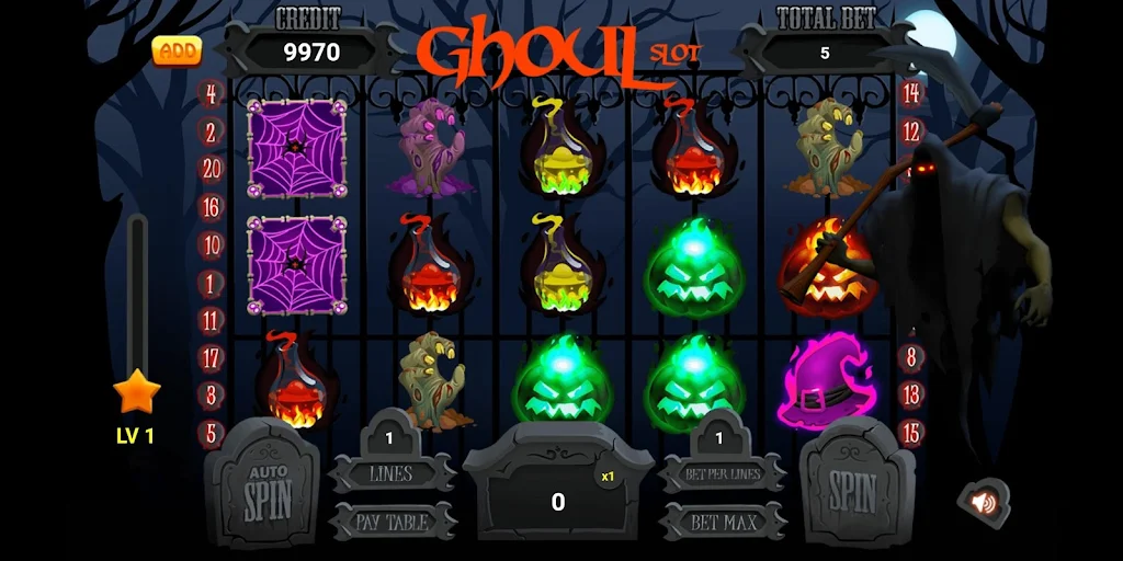 Ghoul Slot SE Ekran Görüntüsü 0