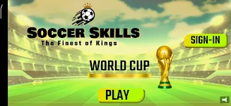 Soccer Skills - Cup of World Schermafbeelding 0