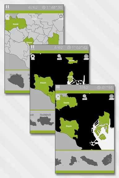 E. Learning Tokyo Map Puzzle Capture d'écran 1