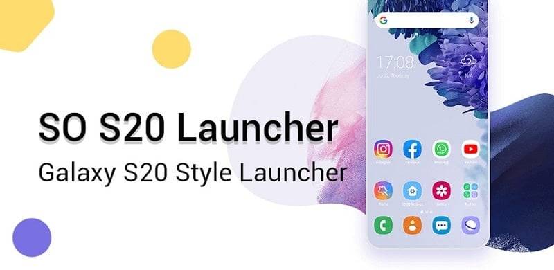 SO S20 Launcher for Galaxy S Ekran Görüntüsü 0