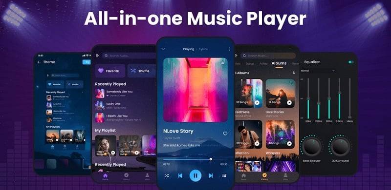 Offline Music Player: My Music Tangkapan skrin 0