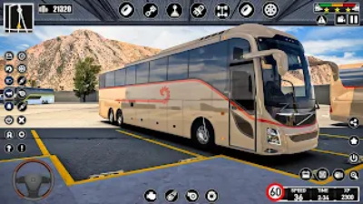 Euro Bus Simulator City Bus Captura de tela 2