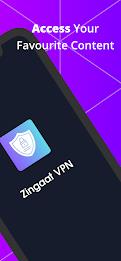 Zingaat VPN - Fast & Secure Ảnh chụp màn hình 1