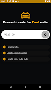 Ford radio code generator ဖန်သားပြင်ဓာတ်ပုံ 2