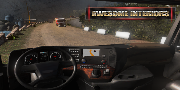 European Truck Simulator Schermafbeelding 1