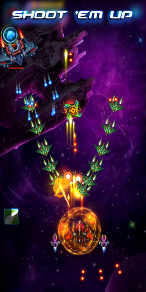 Space Invaders: Galaxy Shooter ภาพหน้าจอ 1