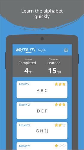 Write It! English スクリーンショット 1