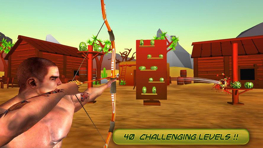 Watermelon Shooting : Archery 스크린샷 2