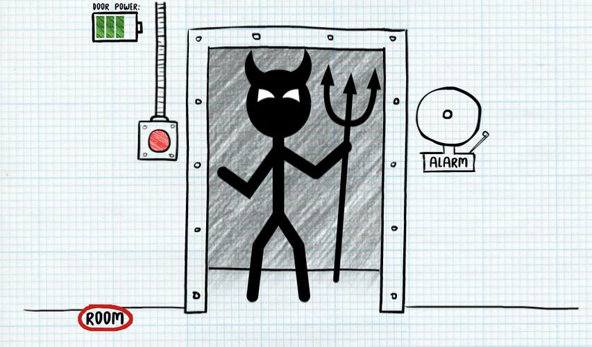 Stickman Five Nights Survival Schermafbeelding 2