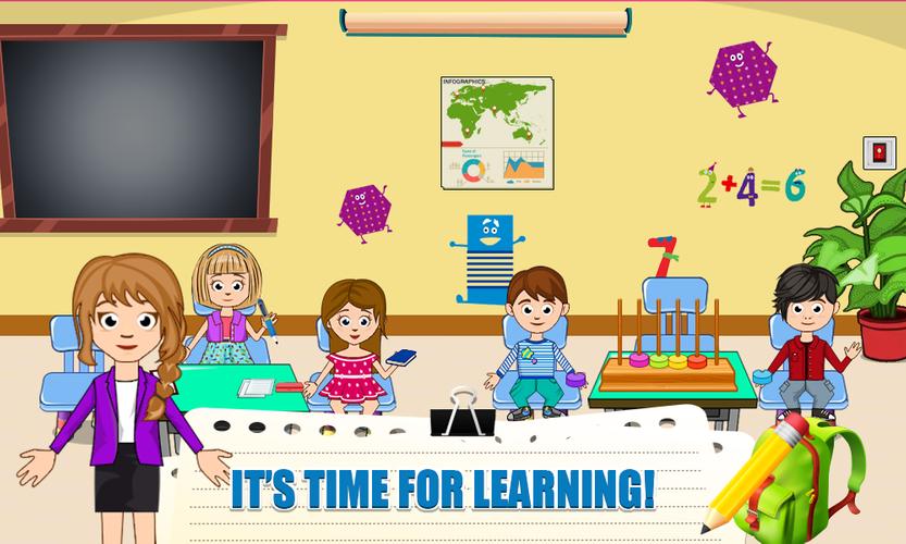 My School Kids Stories Capture d'écran 1