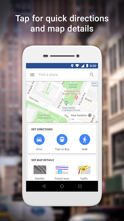 Google Maps Go - 路線、路況及大眾運輸應用截圖第0張
