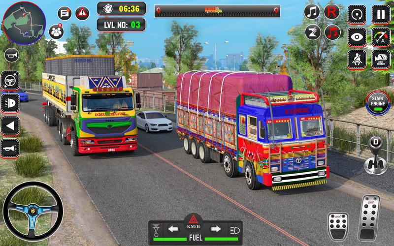 Indian Truck Drive Truck Games Zrzut ekranu 3