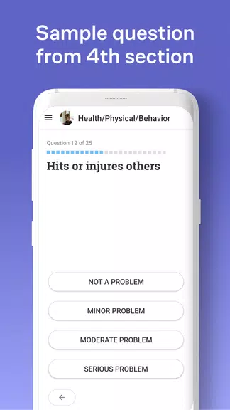Autism Evaluation Checklist Скриншот 3