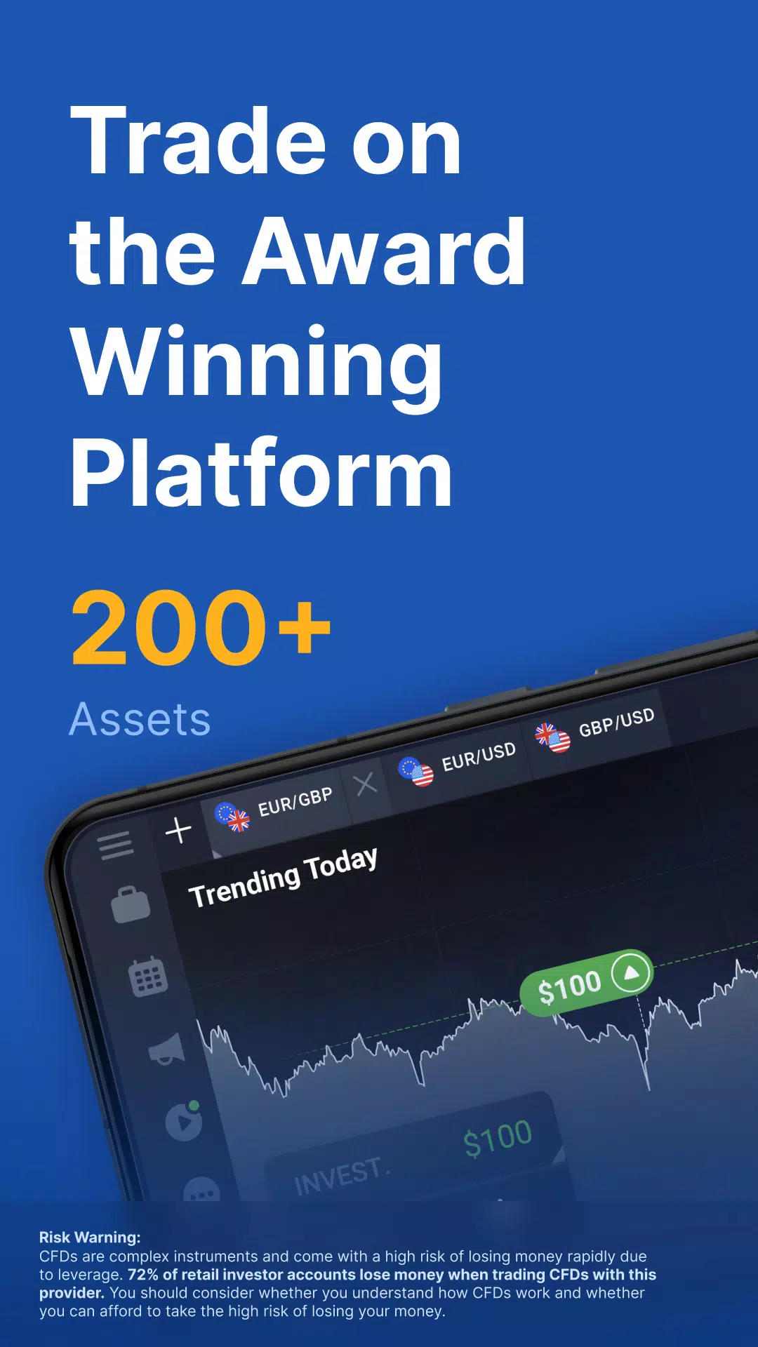 IQ Option – Trading Platform Schermafbeelding 1