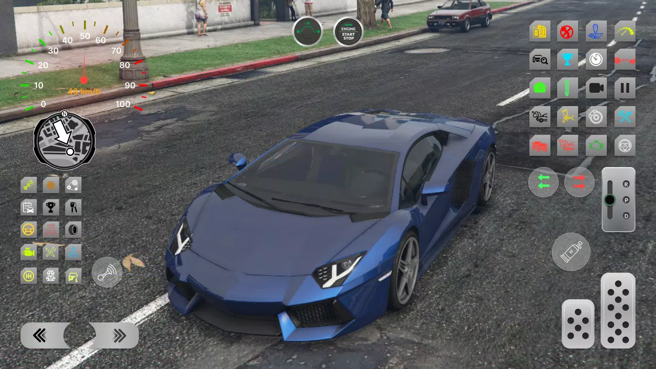 Lambos Drift Process Aventador Schermafbeelding 0